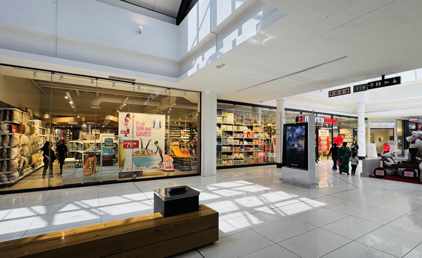 Automatic sliding doors installed at Mr Price Home, Fourways Mall